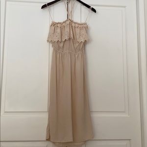 Rebecca Taylor Halter Silk Dress Size 2